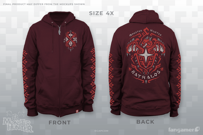 Rathalos Hunter Hoodie