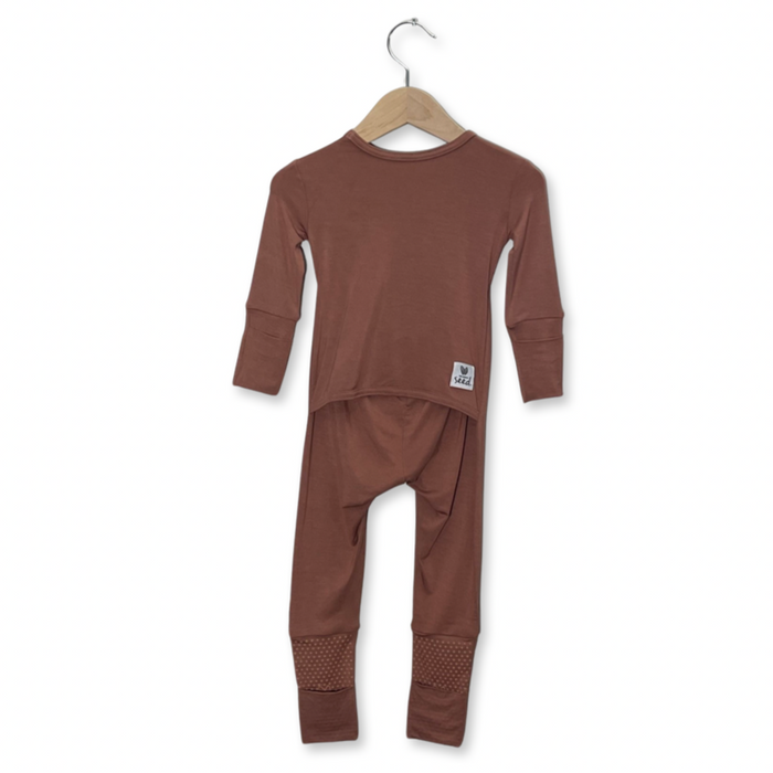 Red Rock Day to Night Romper Luxe Edition | Cotton Bamboo Blend