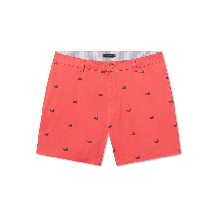 Coral with Printed Ducks / 28