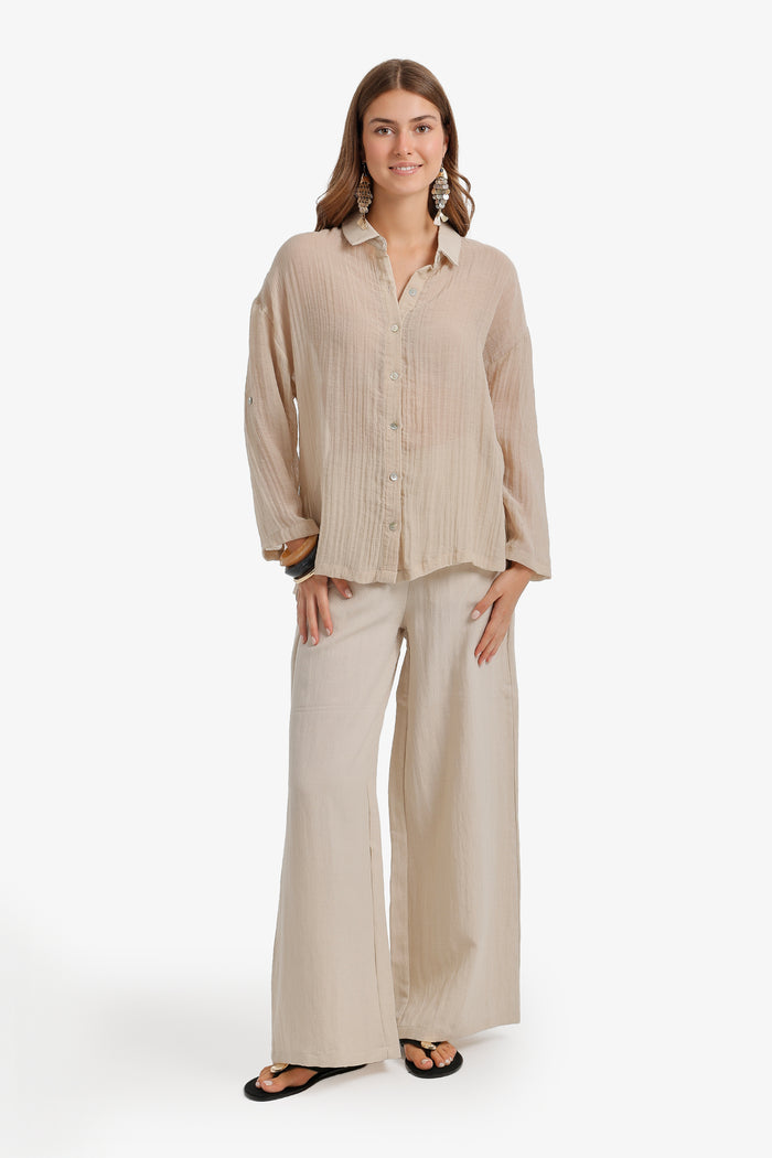 Relaxed Buttoned Set