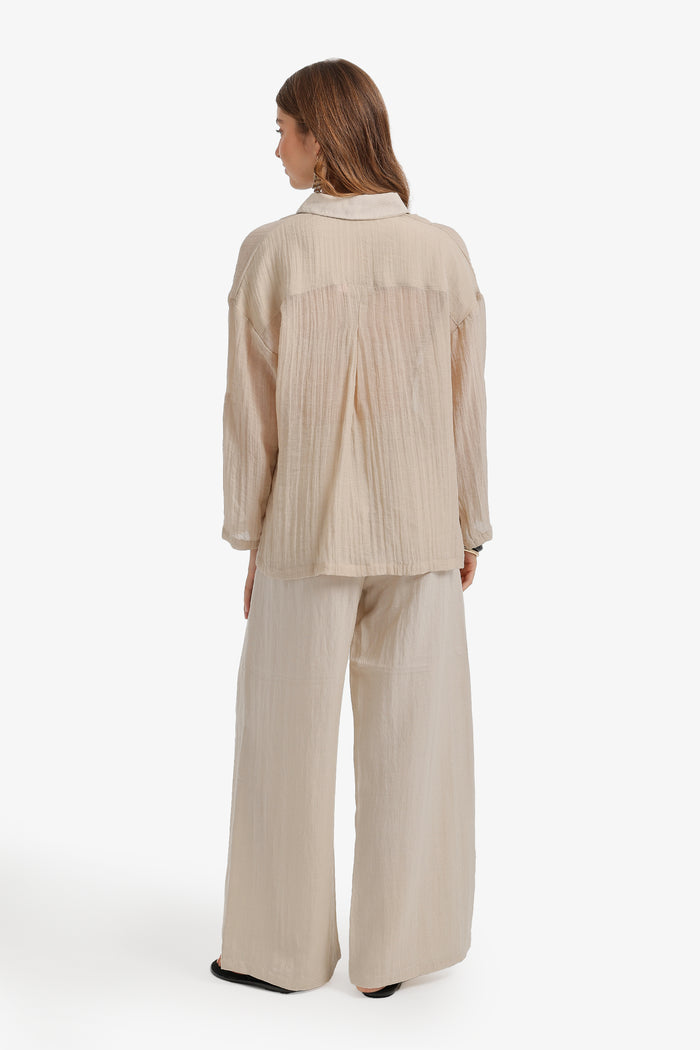 Relaxed Buttoned Set