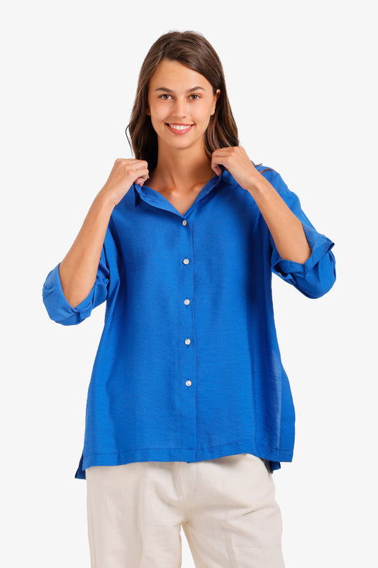 Relaxed Crinkle Shirt