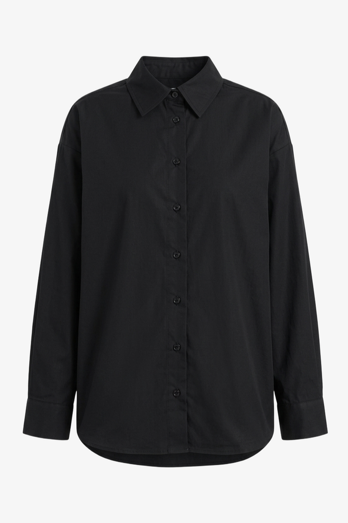 Relaxed High-Low Shirt