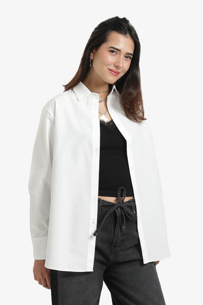 Relaxed Long Sleeve Shirt