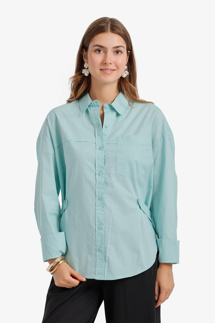 Turquoise / M / Cotton