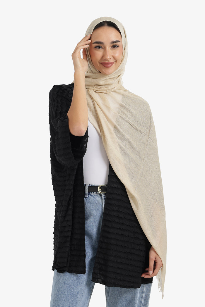 Dark Beige / OS / Cotton
