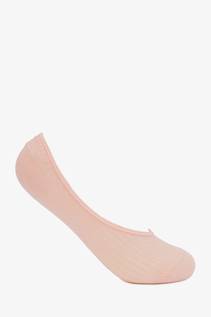 Ribbed Invisible Socks - 3 Pairs