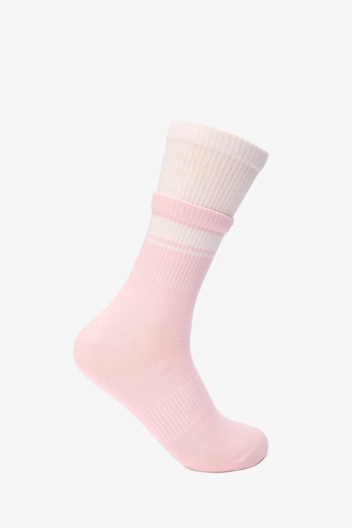 Ribbed Long Socks - 2 Pairs