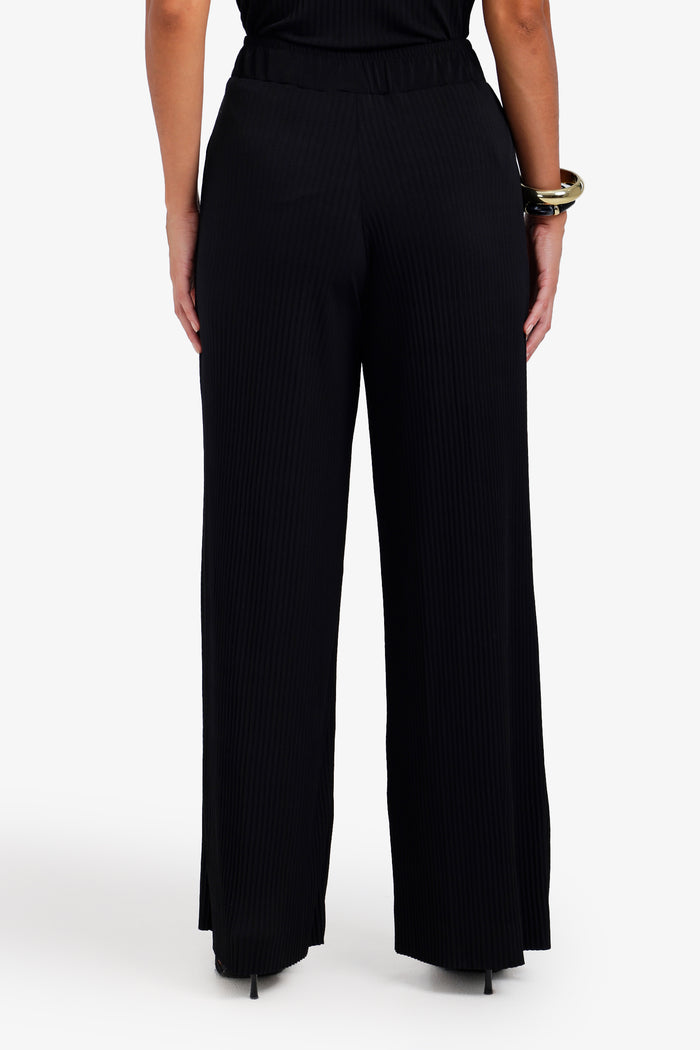 Ribbed Wide Leg Pants