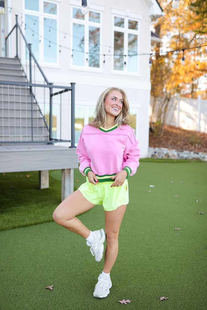 Rio Sweatshirt - Pink  FREE PEOPLE