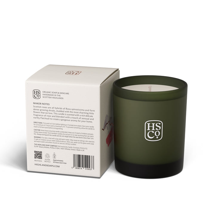 Rose & Patchouli Soya Wax Candle