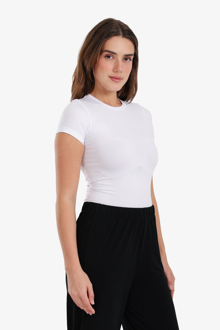 Round Neck Basic Top