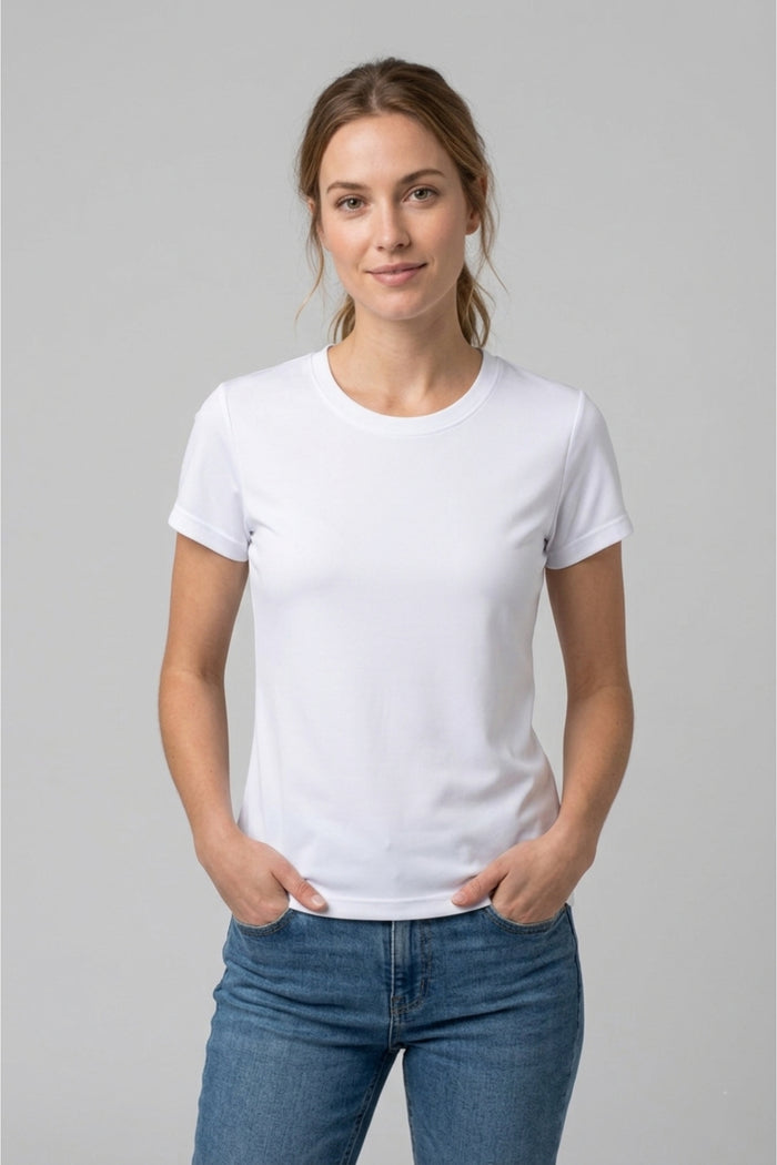 Round-Neck Top