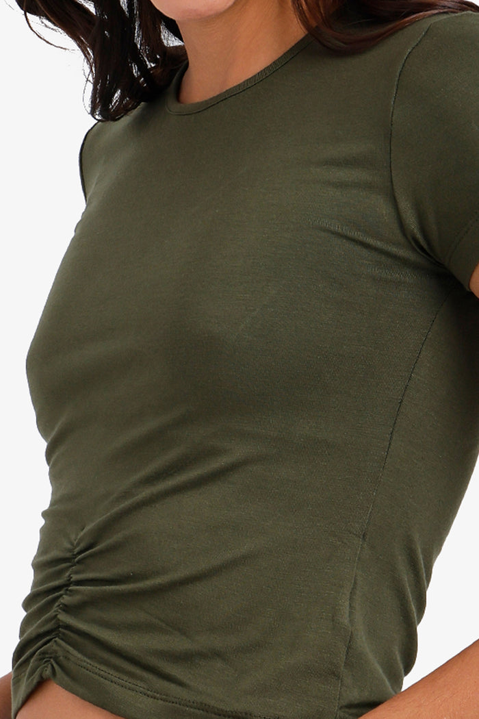 Ruched Front Lounge Top