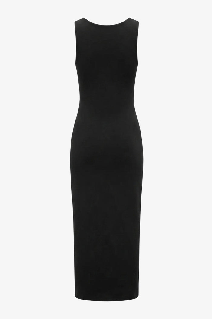 Ruched Sleeveless Dress