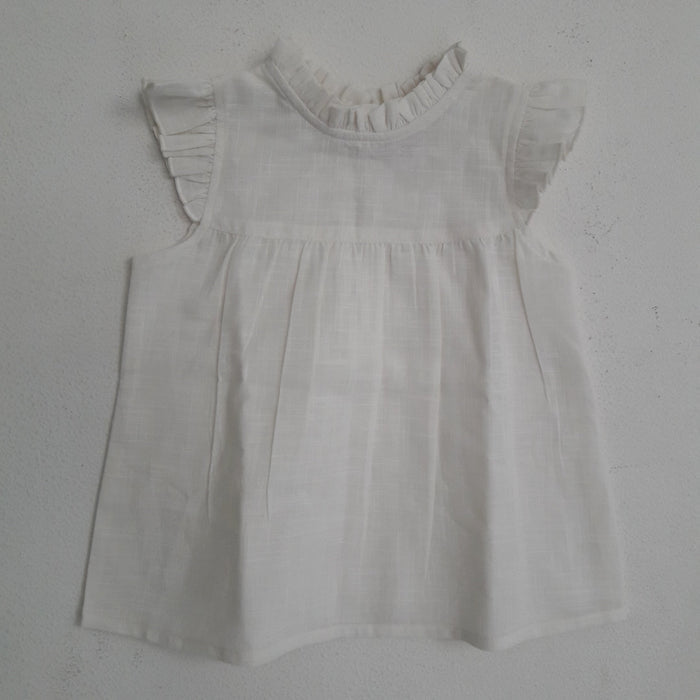 Ruffle Ivory Top TOP Yo Baby Wholesale