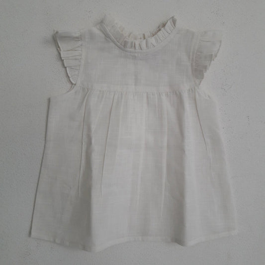 Ruffle Ivory Top TOP Yo Baby Wholesale
