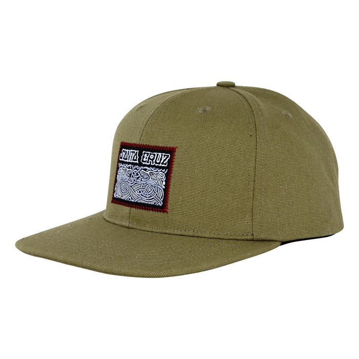 SANTA CRUZ DRESSEN CELTICDOGS SNAPBACK STRUCTURED HAT