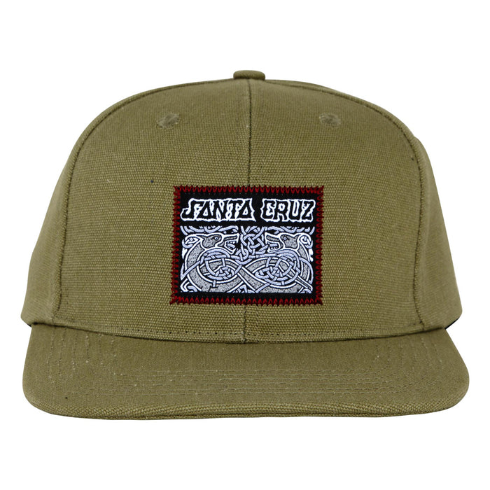 SANTA CRUZ DRESSEN CELTICDOGS SNAPBACK STRUCTURED HAT