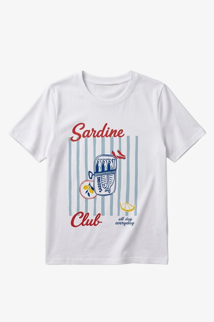 "Sardine Club" Pyjama Set