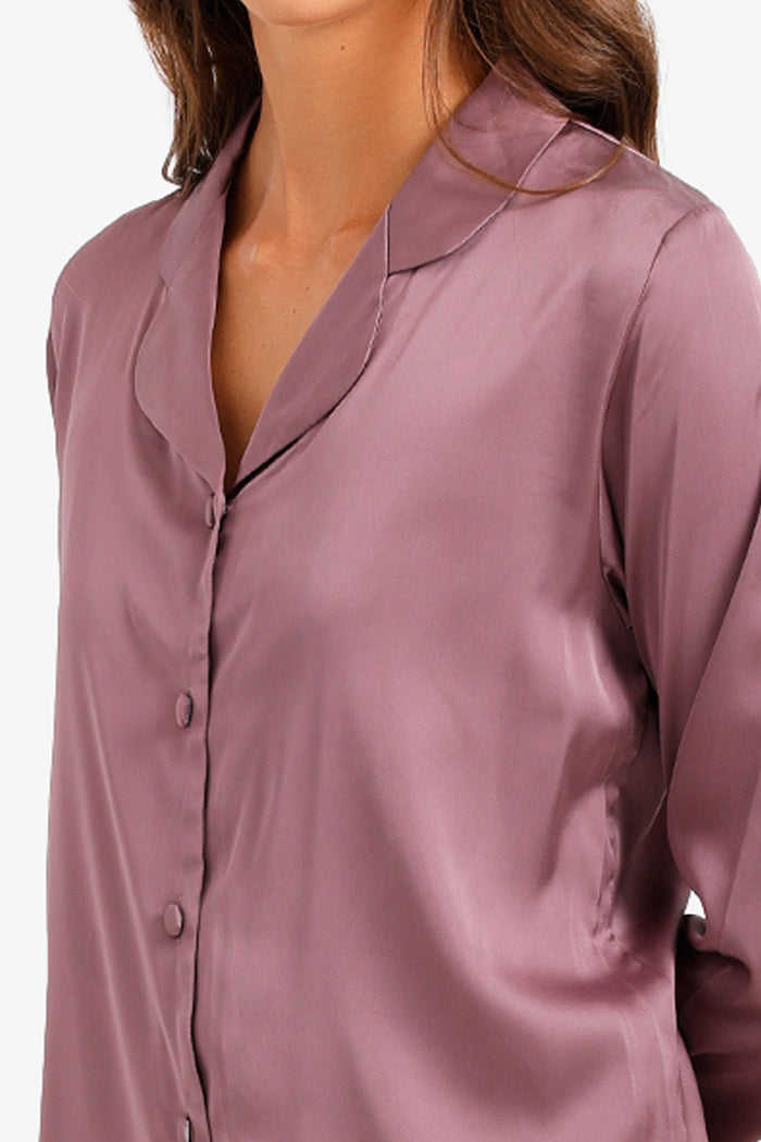 Satin Button-Down Pyjama