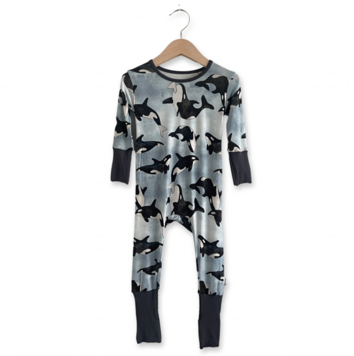 Save the Whales At Your Leisure Essential Adult Romper
