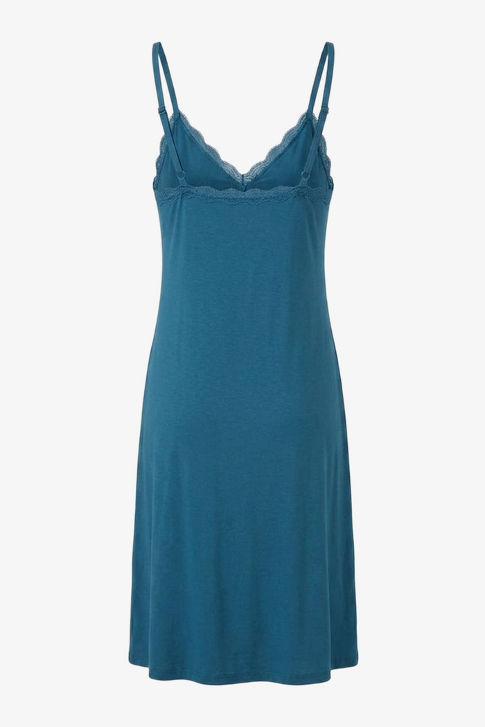 Scalloped-Lace Nightgown
