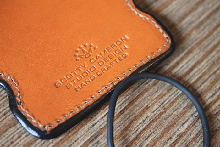 Scotty Cameron Black Leather Cash Cover