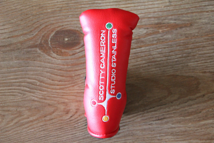 Scotty Cameron Circle T Red Studio Stainless Headcover
