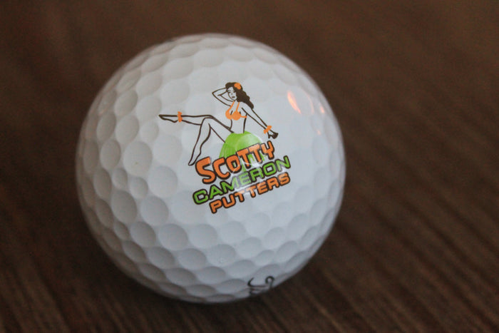 Scotty Cameron Hawaii Hula Girl Titleist Logo Golf Balls