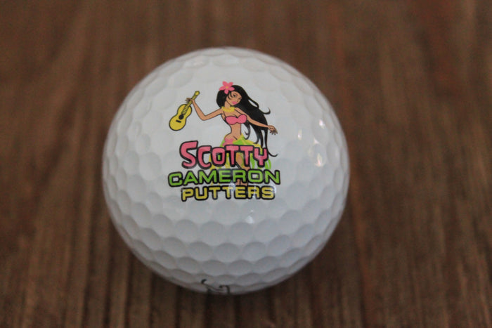 Scotty Cameron Hawaii Hula Girl Titleist Logo Golf Balls