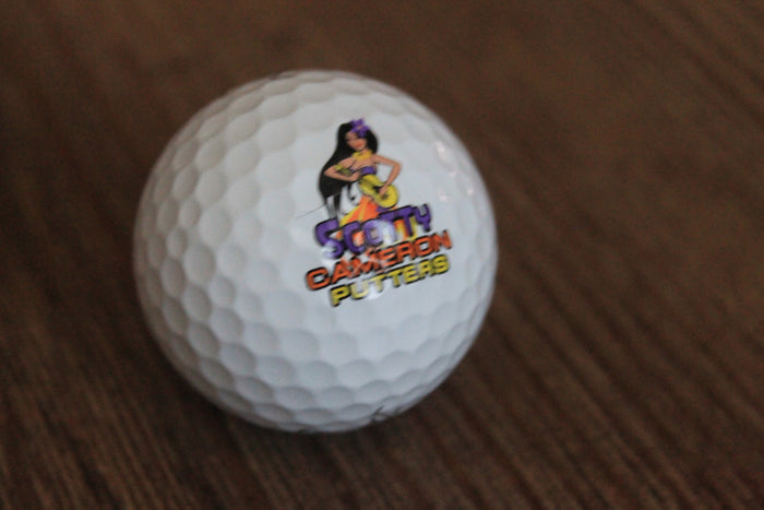 Scotty Cameron Hawaii Hula Girl Titleist Logo Golf Balls