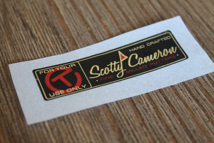 Scotty Cameron Shaft Labels