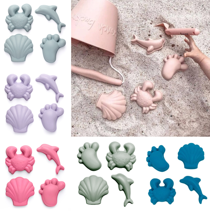 Scrunch Sand Footprint Mould Set