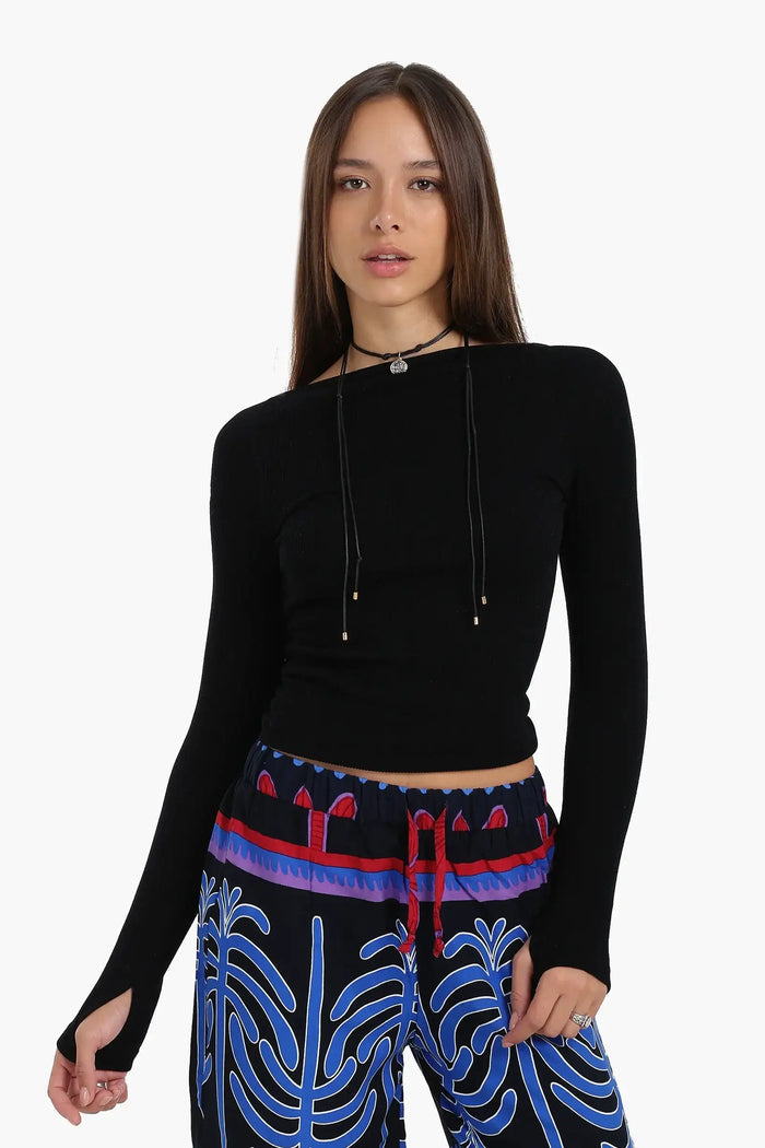 Seamless Backless Top