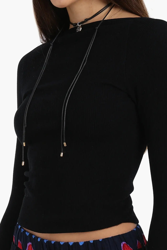 Seamless Backless Top