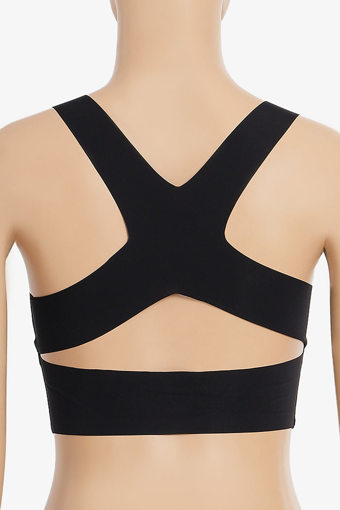 Seamless Cutout Sports Bra