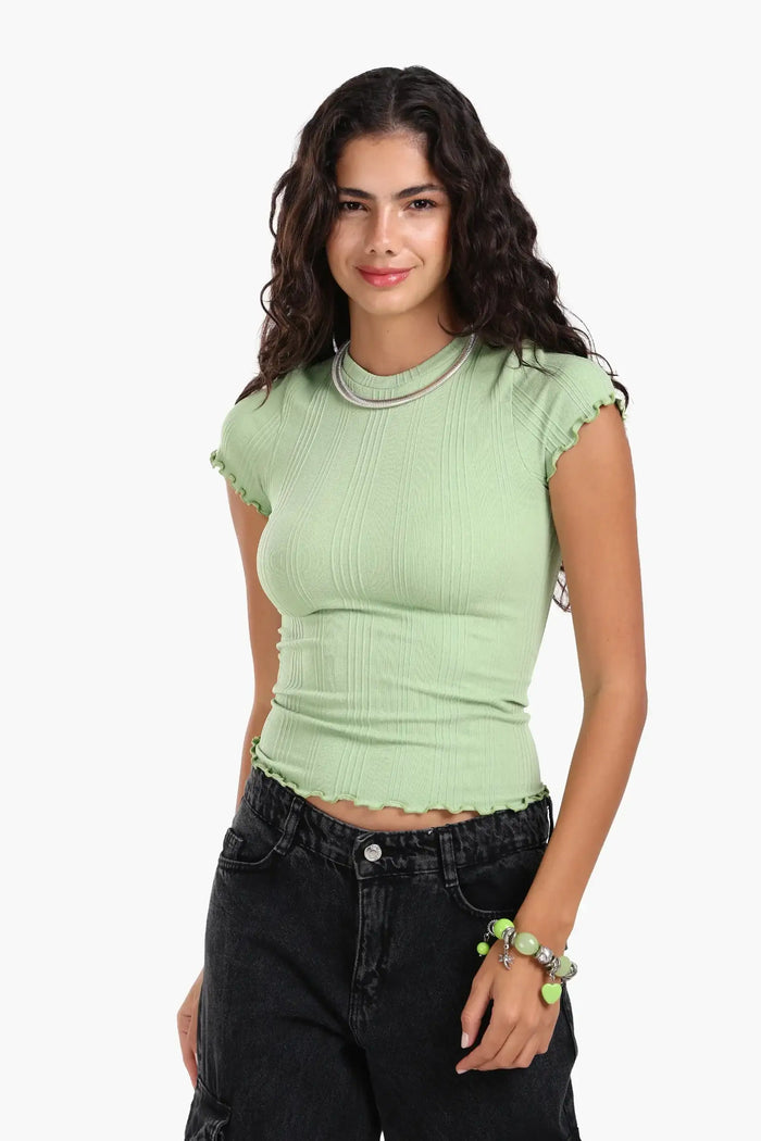 Seamless Ribbed Top