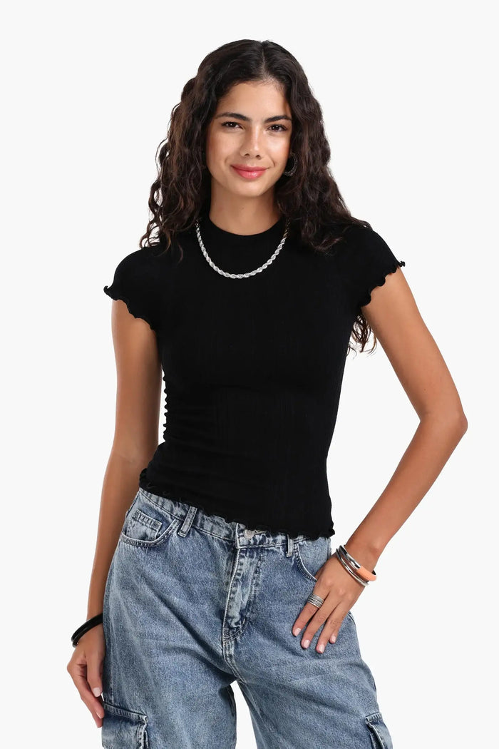 Seamless Ribbed Top