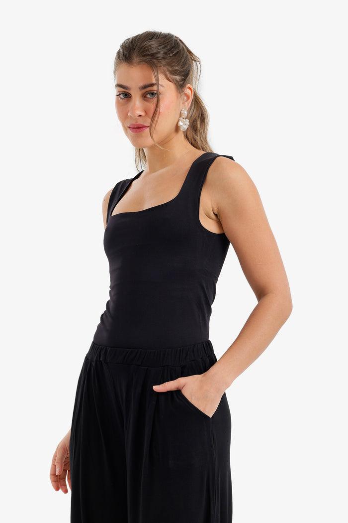 Seamless Square Neck Top