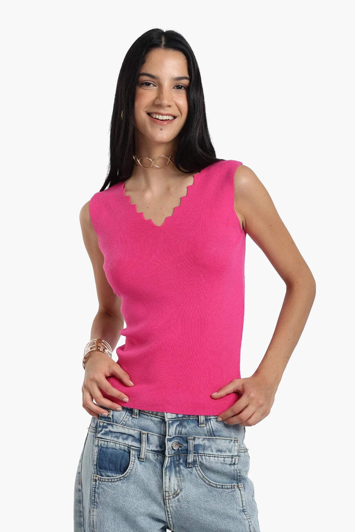 Fuchsia / S / Viscose