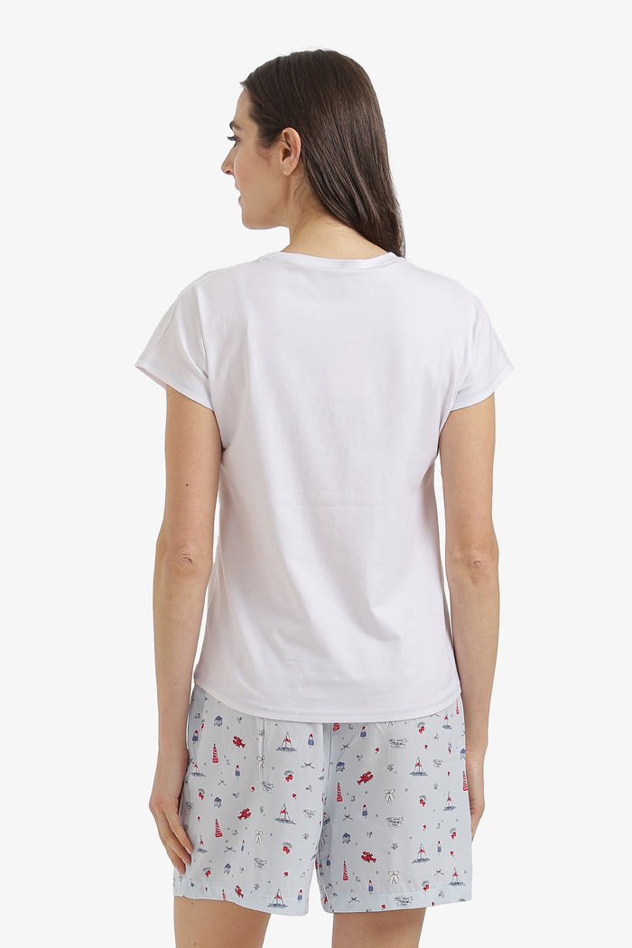 Seaside Holiday Pyjama Set