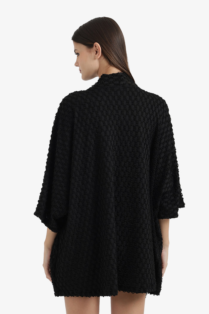 Self Patterned Beach Kimono