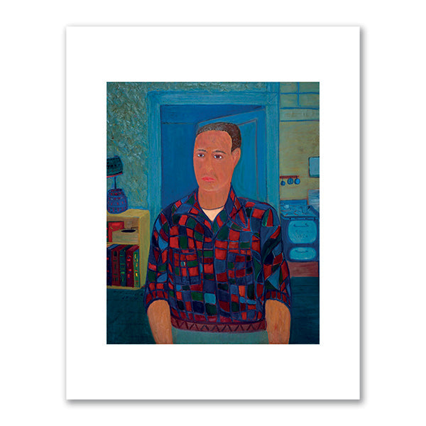 Ralph Fasanella, Self Portrait, Grove Street, 1954, Private Collection. Â© Estate of Ralph Fasanella. Fine Art Prints in various sizes by Museums.Co