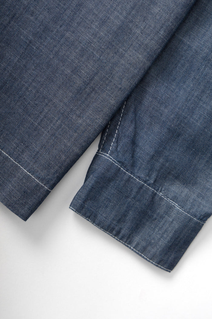 Service Works - Chambray Resort Shirt - Dark Blue