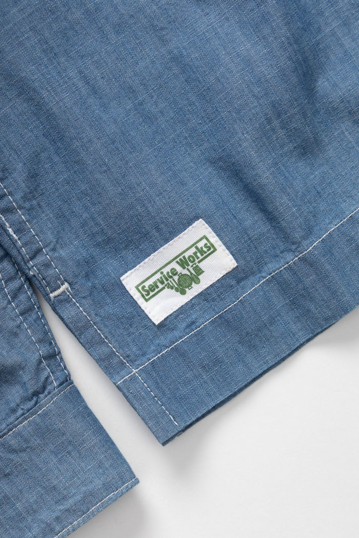 Service Works - Chambray Resort Shirt - Light Blue