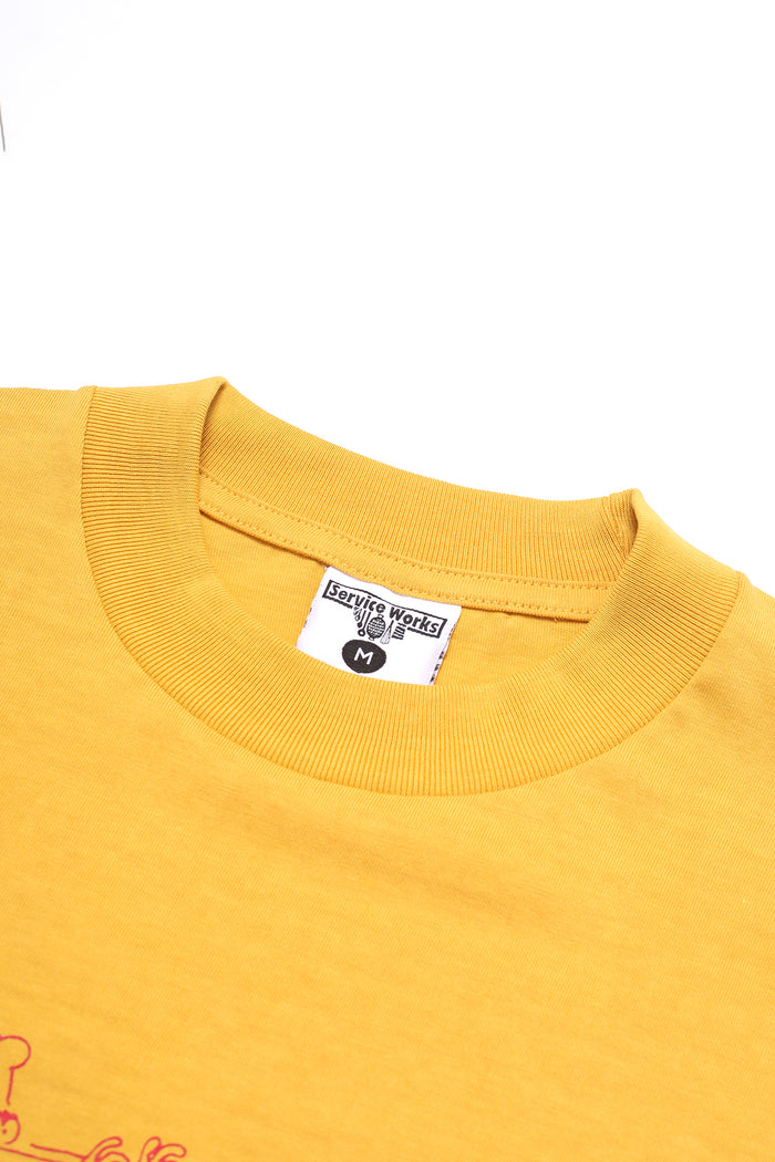 Service Works - Chase Tee - Gold