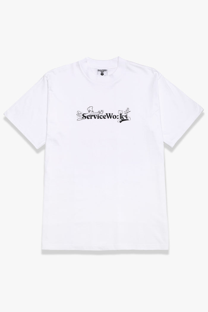 Service Works - Chase Tee - White