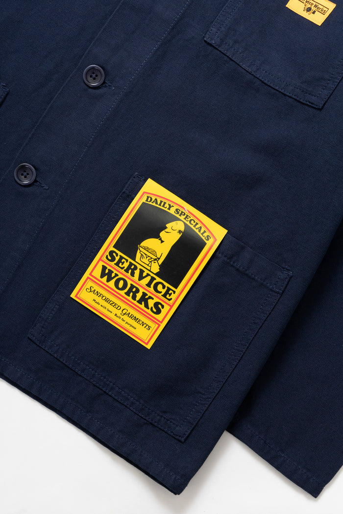 Service Works - Classic Chore Shirt - Dark Navy