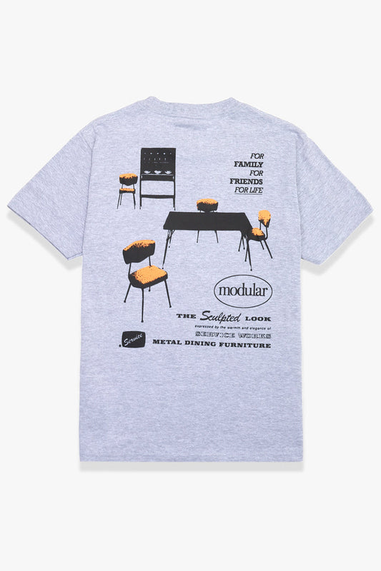 Service Works - Dining Set Tee - Grey